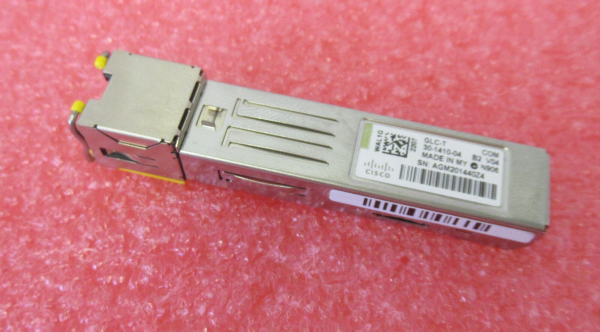 8 x Cisco 30-1410-04 GLC-T 1Gbps 1000Base-T 100m RJ45 SFP Transceiver Module