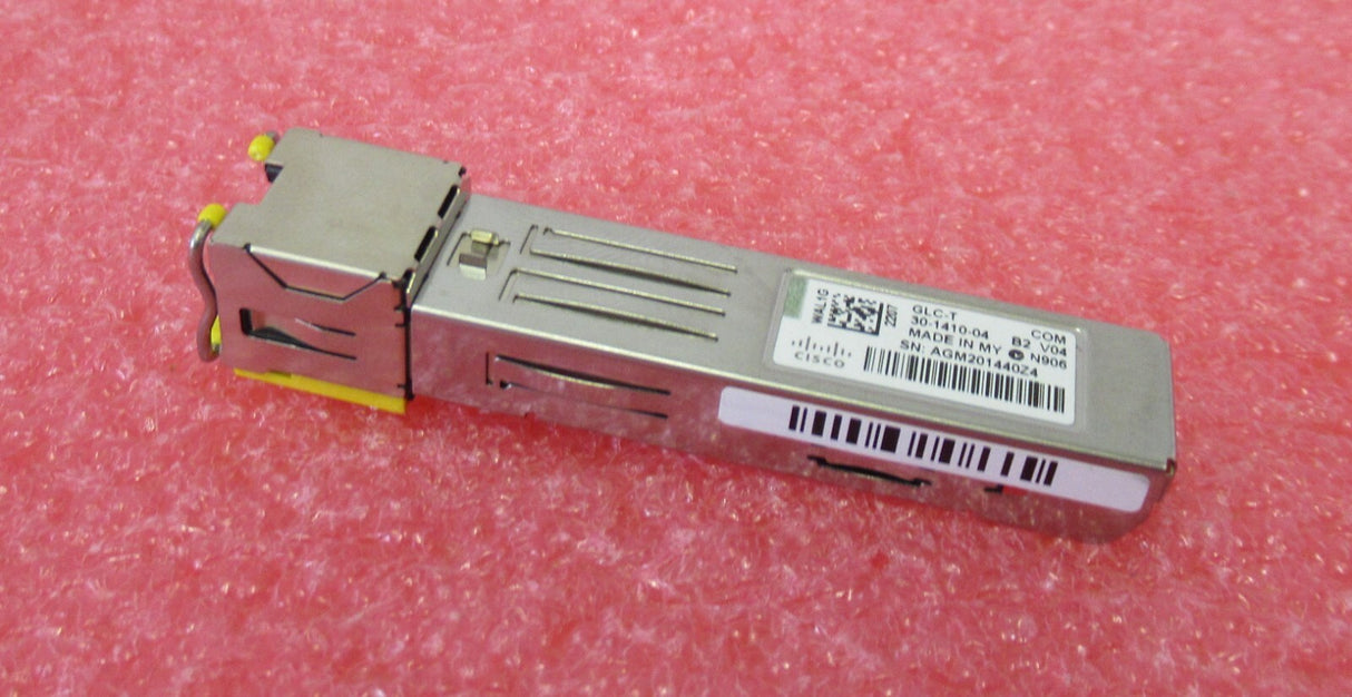 8 x Cisco 30-1410-04 GLC-T 1Gbps 1000Base-T 100m RJ45 SFP Transceiver Module