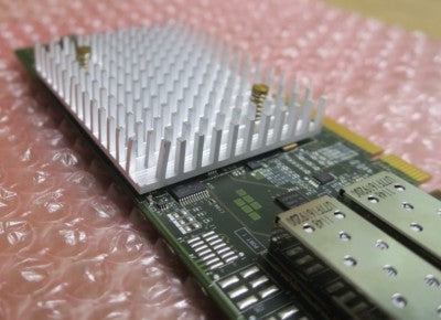 Brocade 18602 Dual Port 16Gbps Host Bus Adapter HBA 80-1006037-02 + 2x 10Gb SFP