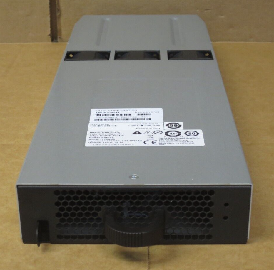 Qlogic Intel True Scale Switch 12300 Power Supply PSU 1200W 12300PS01 201375-003