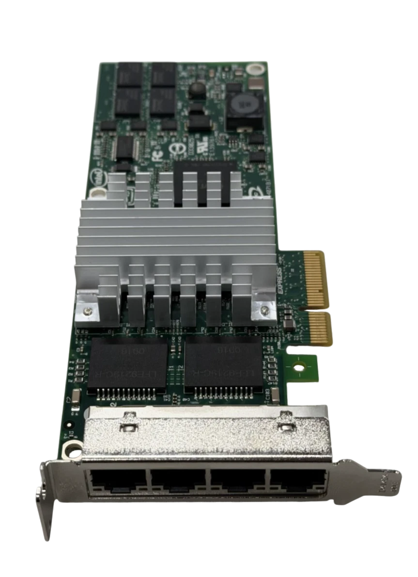 SUN 375-3481-01 X4446A-Z PCI-E Quad Port Gigabit Ethernet Adapter Half Height