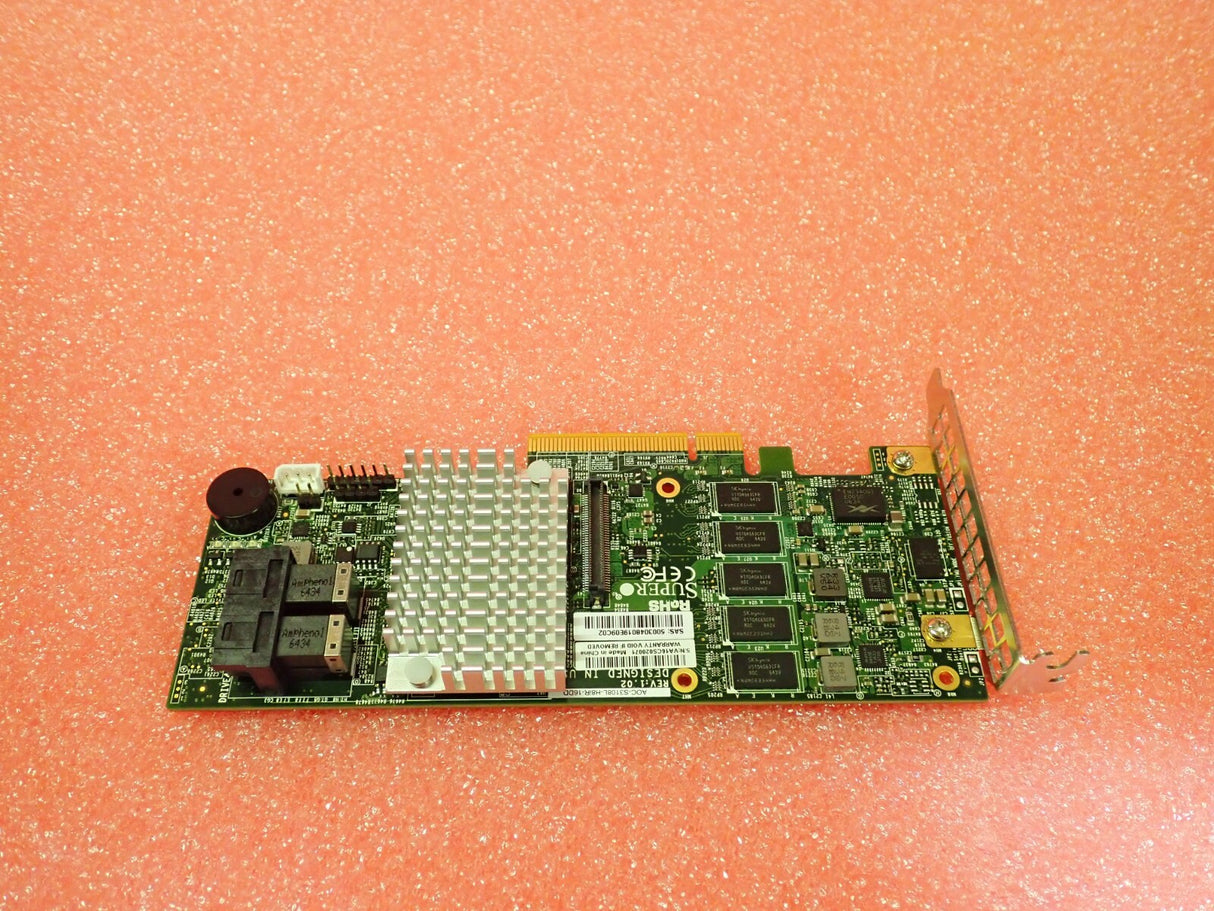 Supermicro 8-Port SAS 12G SATA 6G PCI-E 3.0 X8 RAID Card AOC-S3108L-H8iR-16DD