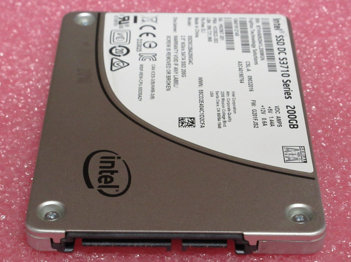Fujitsu Intel SSD DC S3700 Series 200Gb 2.5" SATA 6Gb/s SSD A3C40190764