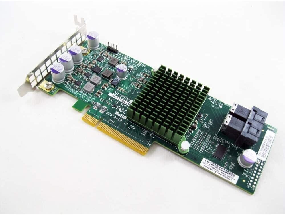 SuperMicro AOC-S3008L-L8i SAS 12G 8-Port RAID Adapter with HH or FH