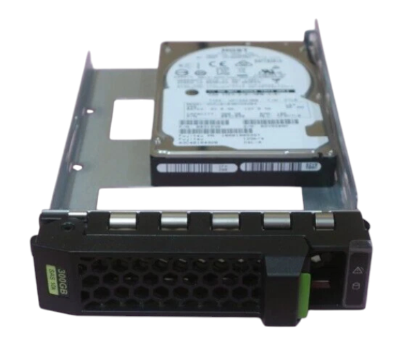 Fujitsu 300GB 12G 10K 2.5" SAS Hard Drive HDD In 3.5" Caddy S26361-F5568-L130