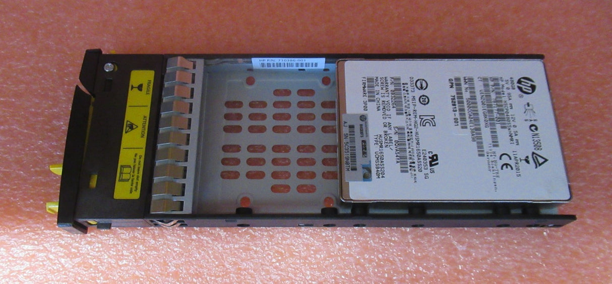 HPE 787177-001 E7W54A 480GB SAS 6Gb/s 3PAR Hot-Swap 2.5" Internal SDD