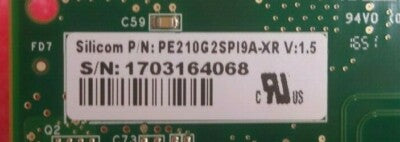 Silicom PE210G2SPI9A Dual Port 10Gb/s SFP+ Fibre Ethernet Network Server Adapter