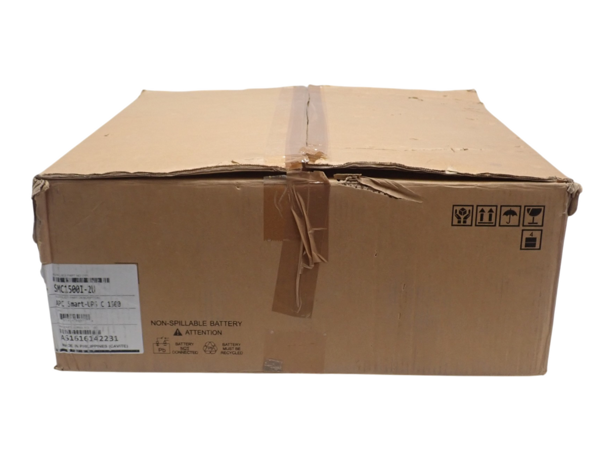 New APC SMC1500I-2U Smart-UPS C 1500VA LCD AVR 230V 4x IEC C13 RackMount 2U UPS