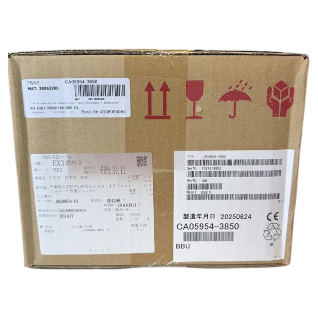 New Fujitsu Eternus DX60 DX100 DX200 S4 Battery Backup Unit BT-BBU CA05954-3850