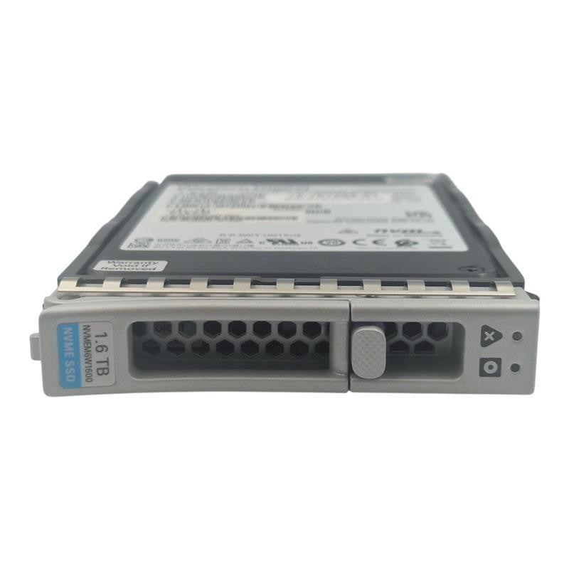 NEW Cisco 1.6TB 2.5" NVME U.2 PCIe SSD UCS-NVMEM6-W1600 + M5 M6 Caddy