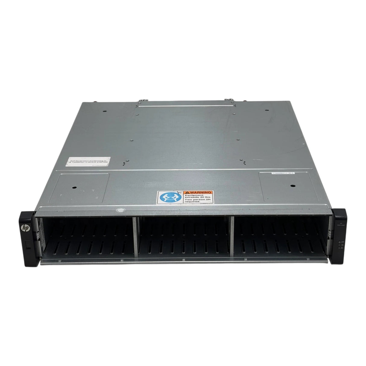 HPE MSA 2040 24SFF SAN Storage Array K2R80A + Dual 16G FC/10G iSCSI Controllers
