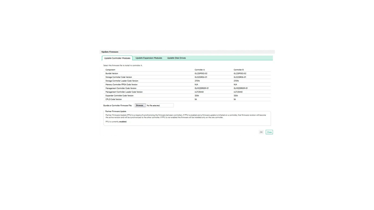 HPE MSA 2040 24SFF SAN Storage Array K2R80A + Dual 16G FC/10G iSCSI Controllers