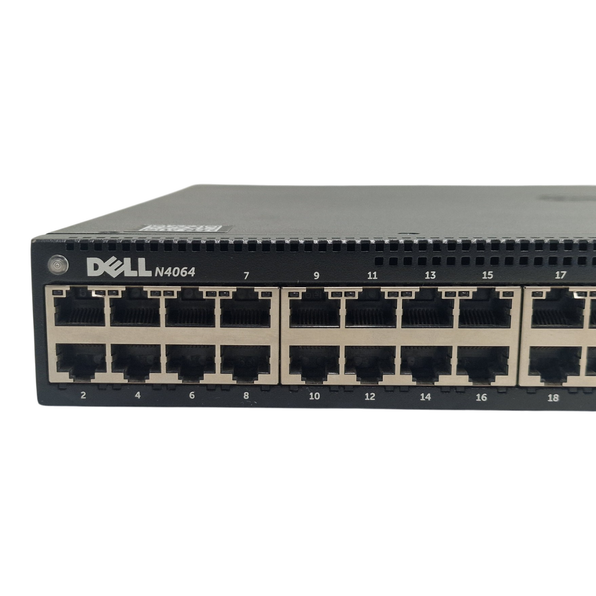 Dell PowerSwitch N4064 48x 10G RJ45 +2x 40G QSFP+ Switch OS6 + SFP+ Module PHP6J