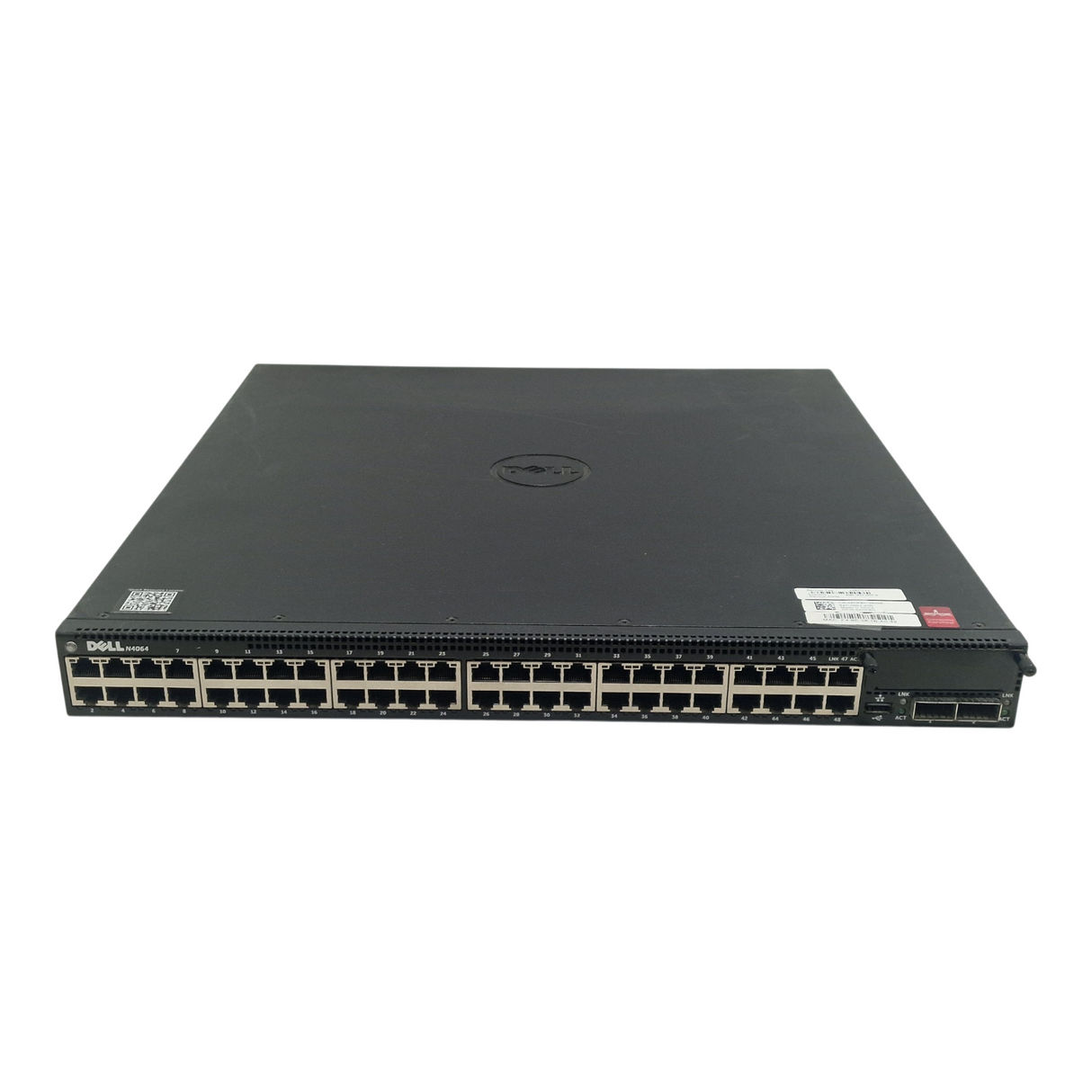 Dell PowerSwitch N4064 48x 10G RJ45 +2x 40G QSFP+ Managed Layer 3 Switch OS6