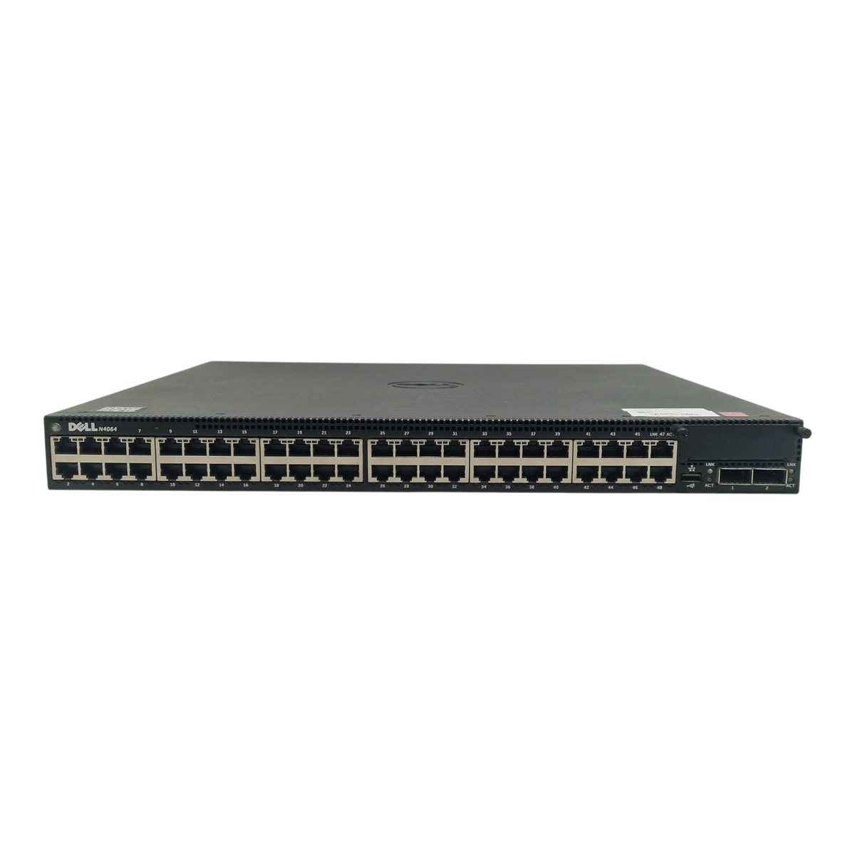 Dell PowerSwitch N4064 48x 10G RJ45 +2x 40G QSFP+ Managed Layer 3 Switch OS6