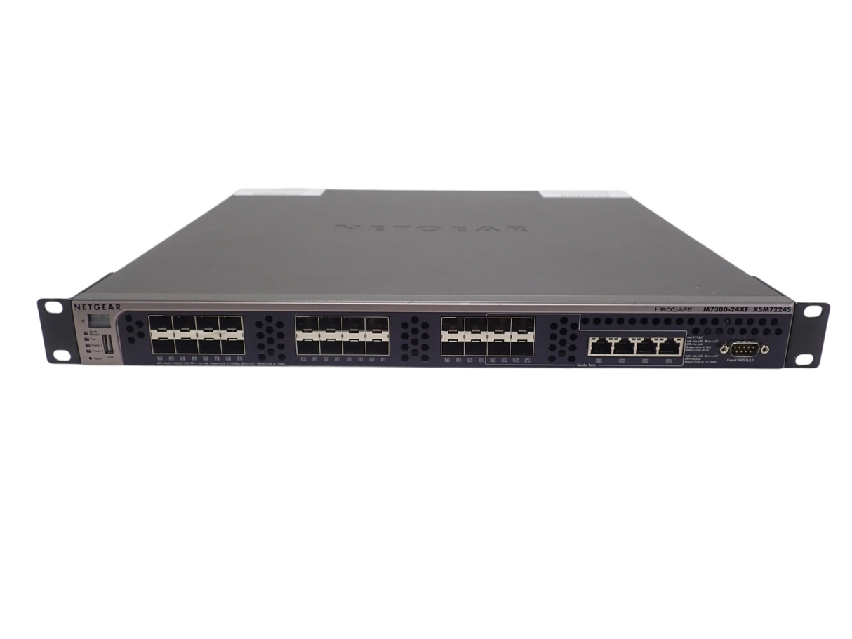 Netgear ProSAFE M7300-24XF XSM7224S 24-Port 10Gb SFP 4-Port Combo L2+ 1U Switch