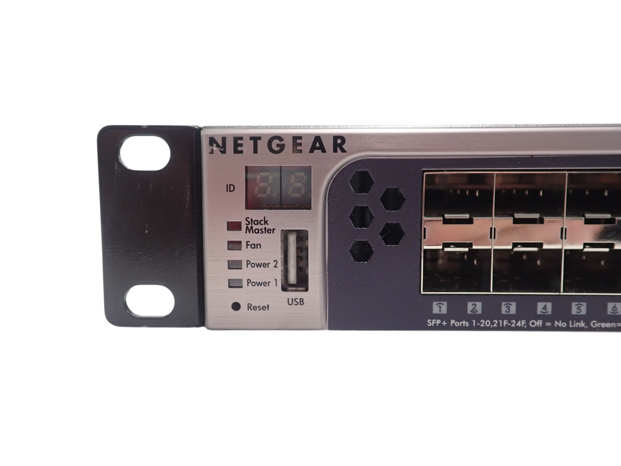 Netgear ProSAFE M7300-24XF XSM7224S 24-Port 10Gb SFP 4-Port Combo L2+ 1U Switch