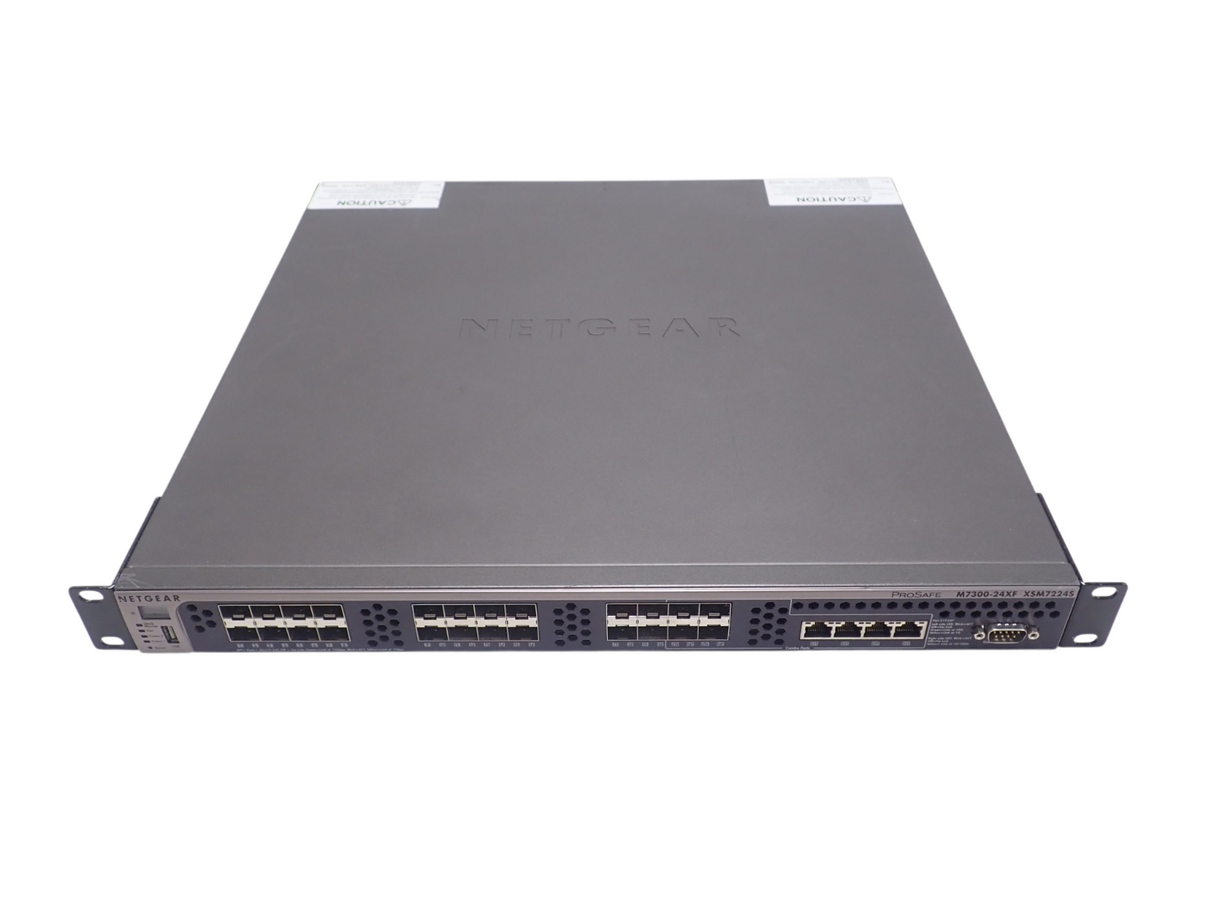 Netgear ProSAFE M7300-24XF XSM7224S 24-Port 10Gb SFP 4-Port Combo L2+ 1U Switch