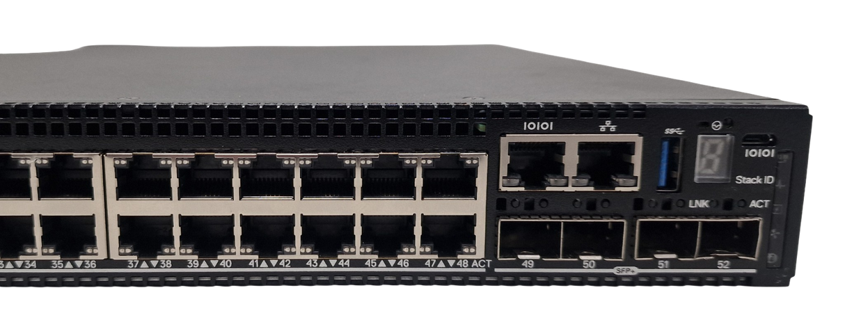 Dell PowerSwitch N3248TE-ON 48x 1G RJ45 4x 10G SFP+ 2x 100G QSFP28 RA Switch OS6