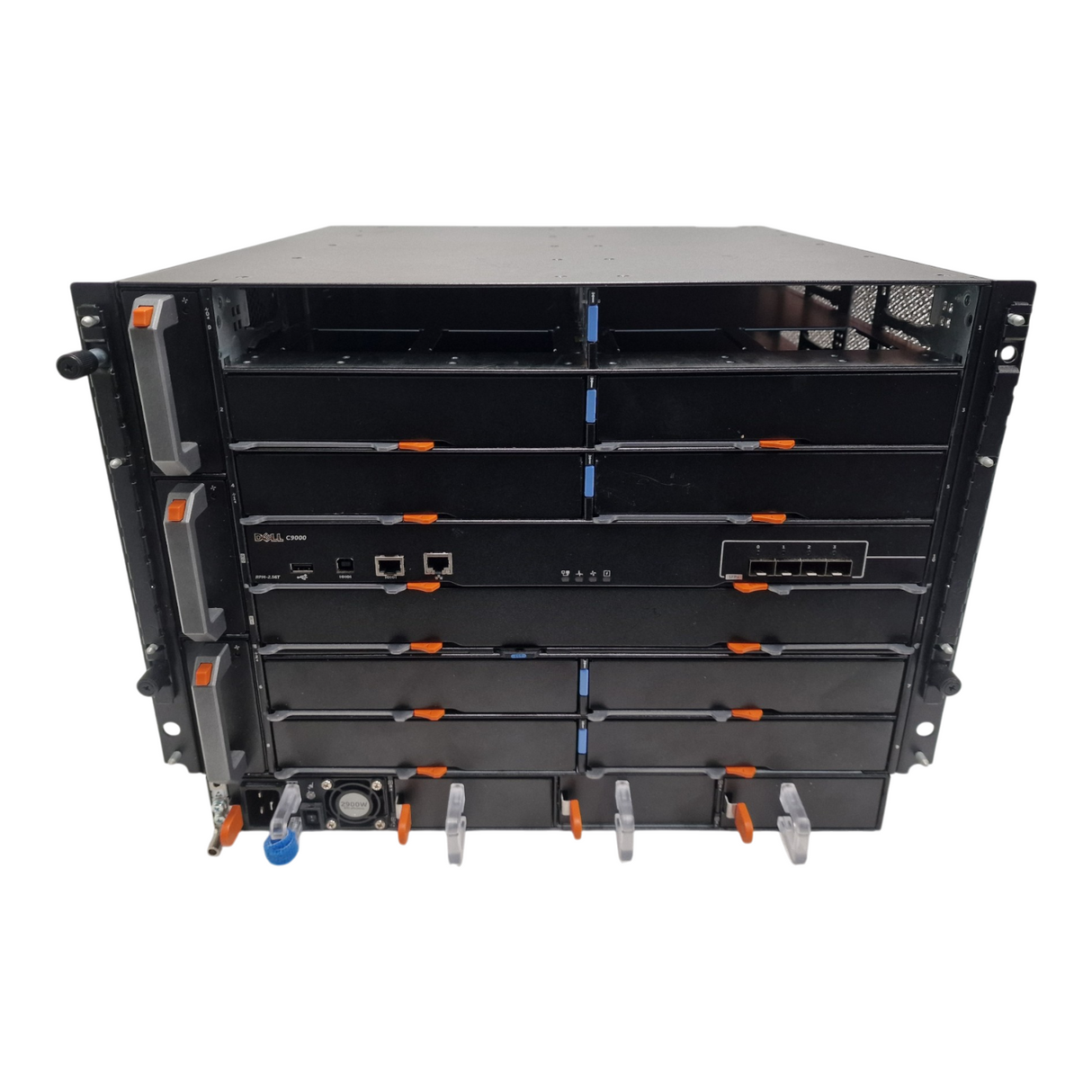 Dell Networking C9010 Modular 10-Slot Switch Chassis + RPM-2.56T Module + 1x PSU