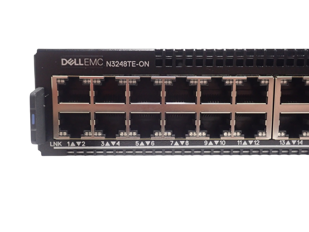 NEW Dell EMC PowerSwitch N3248TE-ON 48x 1G RJ45 4x SFP+ 2x QSFP28 RA Switch OS6