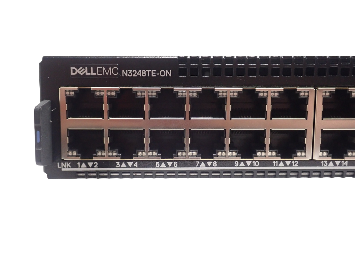 NEW Dell EMC PowerSwitch N3248TE-ON 48x 1G RJ45 4x SFP+ 2x QSFP28 RA Switch OS6