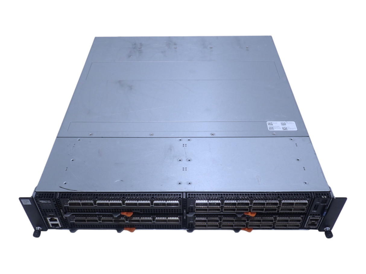 Dell Networking S6100-ON NA Modular Switch 2x 16x40G QSFP+ 2x 8x100G QSFP28 OS9