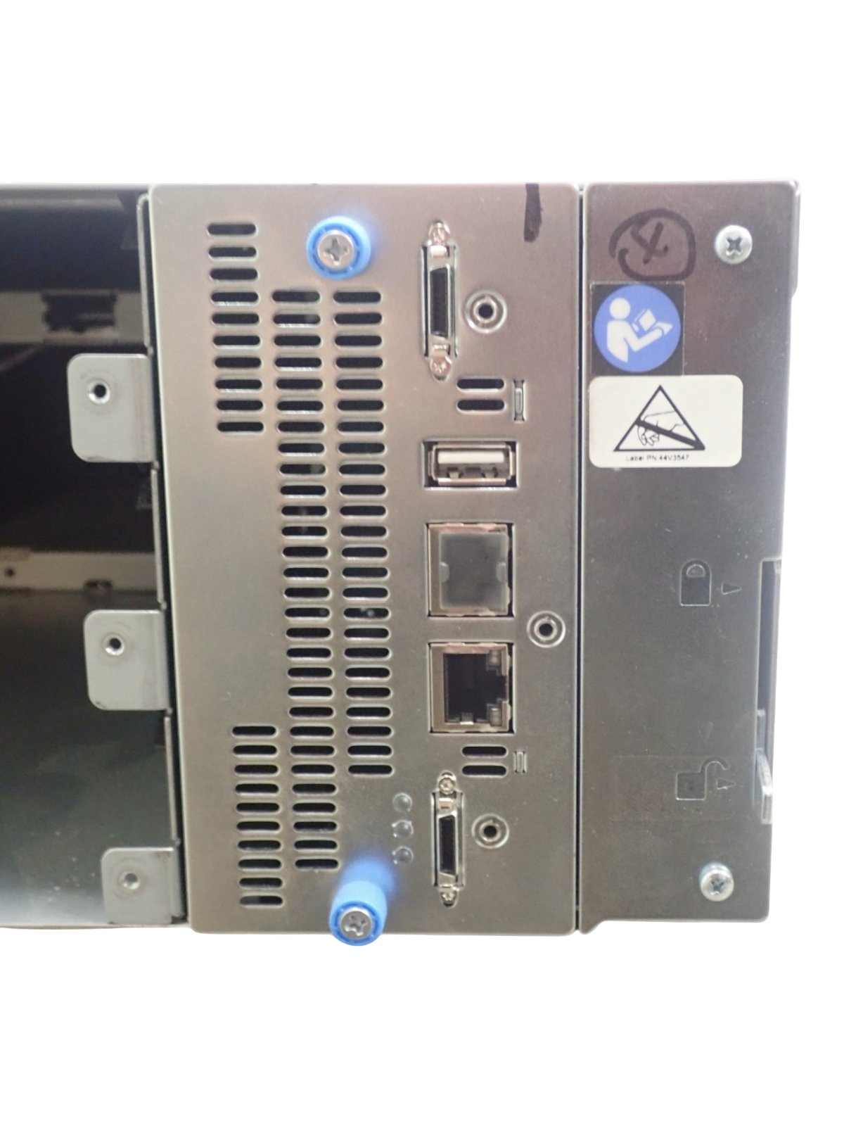 IBM TS4300 32-Slot 3x LTO HH Tape Drive Slots 2x PSU 3U Tape Library 3555-L3A