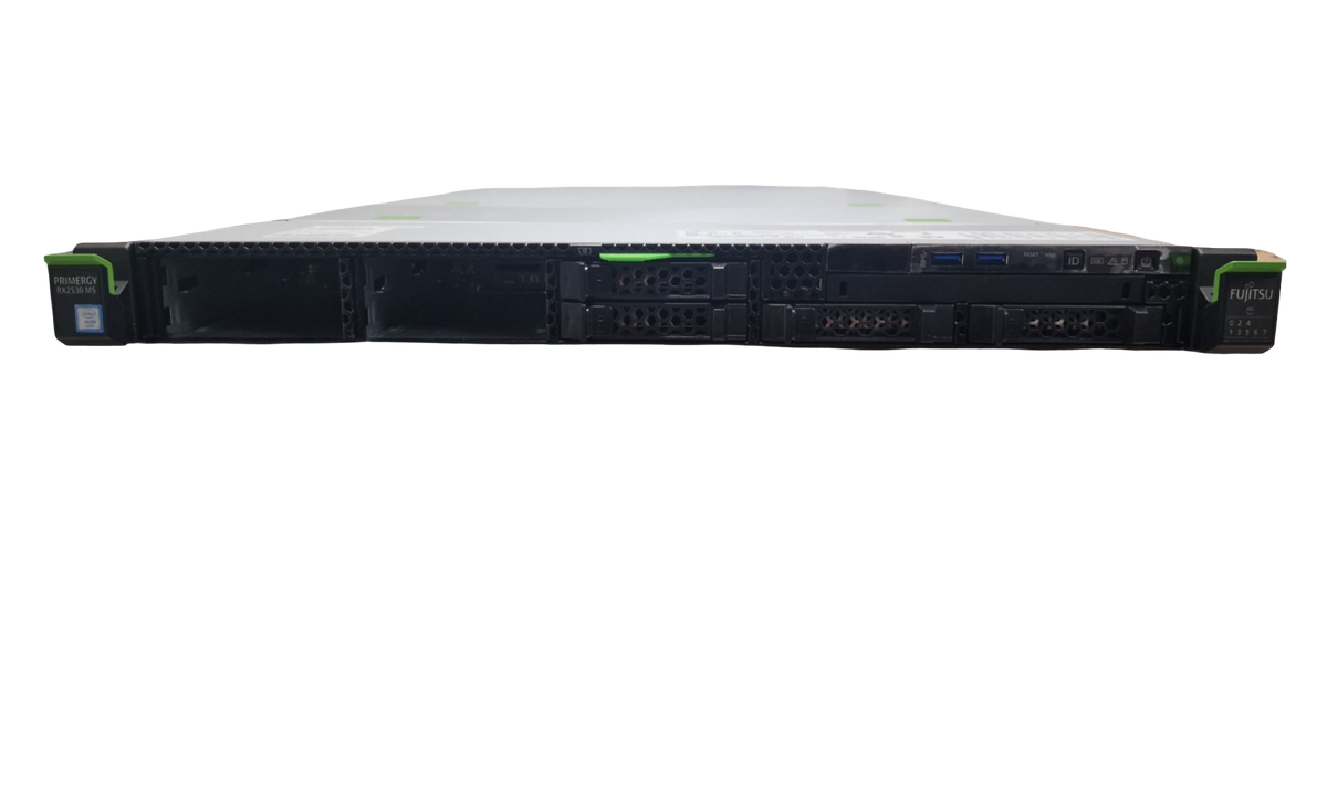 New Fujitsu Primergy RX2530 M5 2x Scalable CPU 24-DIMM 4x 2.5" Bay CTO 1U Server