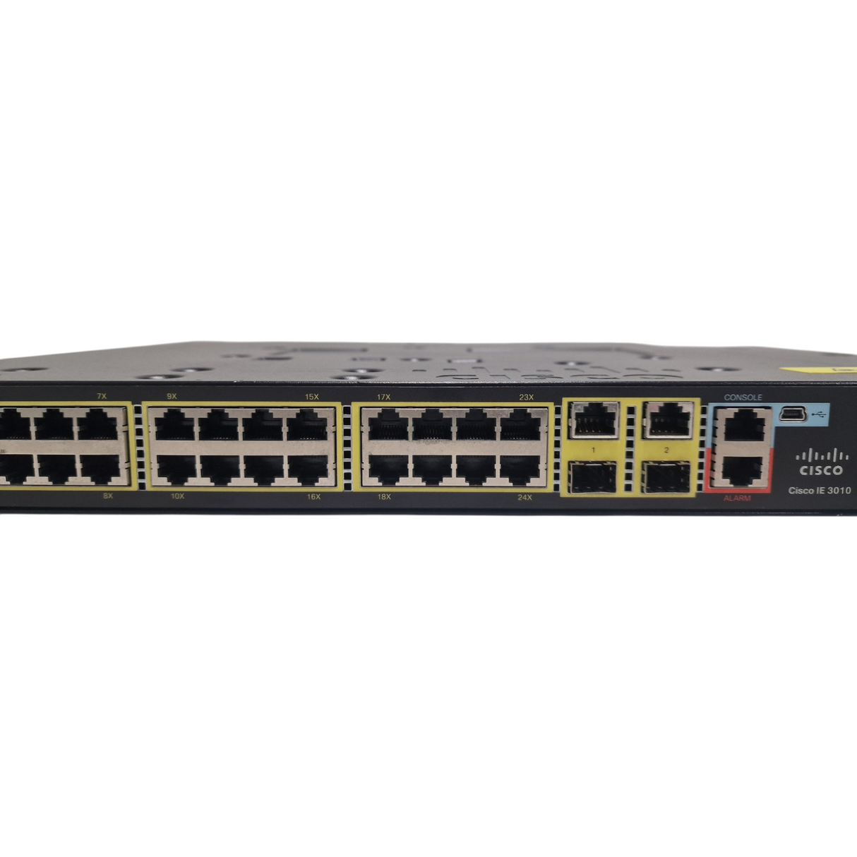 Cisco Industrial Ethernet IE-3010-24TC 24x 10/100 RJ45 2x 1GE Combo L2 Switch