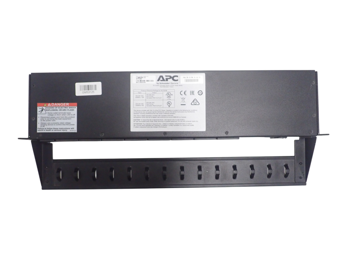 APC AP7920B Rackmount Power Distribution Unit 15A 230V 8x C13 2U Switched PDU