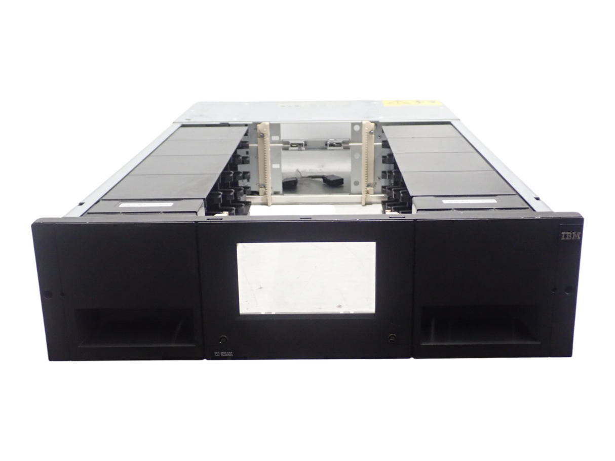 IBM TS4300 40-Slot 3x LTO HH Tape Drive Slots 2x PSU 3U Tape Expansion 3555-E3A