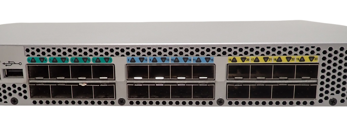 Brocade G610 24x 32Gb SFP+ Port 8-Active Fibre Channel Switch HD-G610-8-16G-0