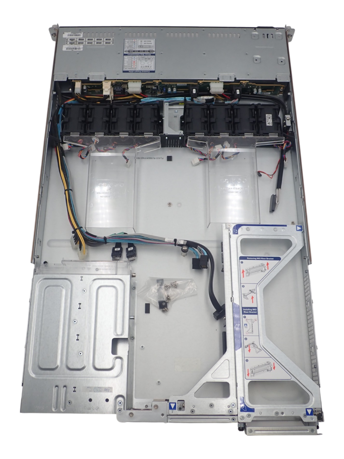 Supermicro SuperChassis CSE-119U 2x NVME 8x SAS BPN-SAS3-116A 8xFan Chassis Only