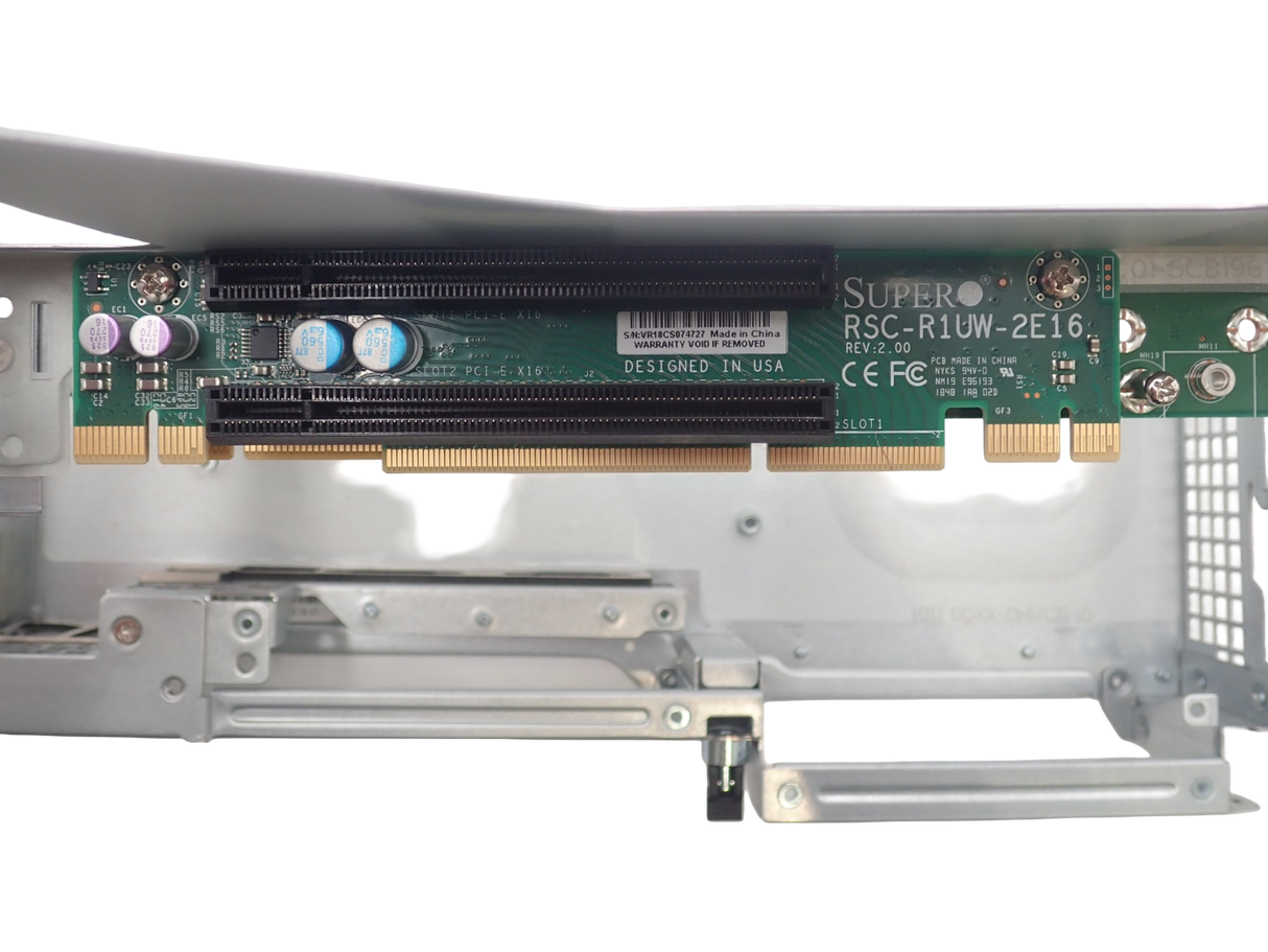 Supermicro SuperChassis CSE-119U 2x NVME 8x SAS BPN-SAS3-116A 8xFan Chassis Only