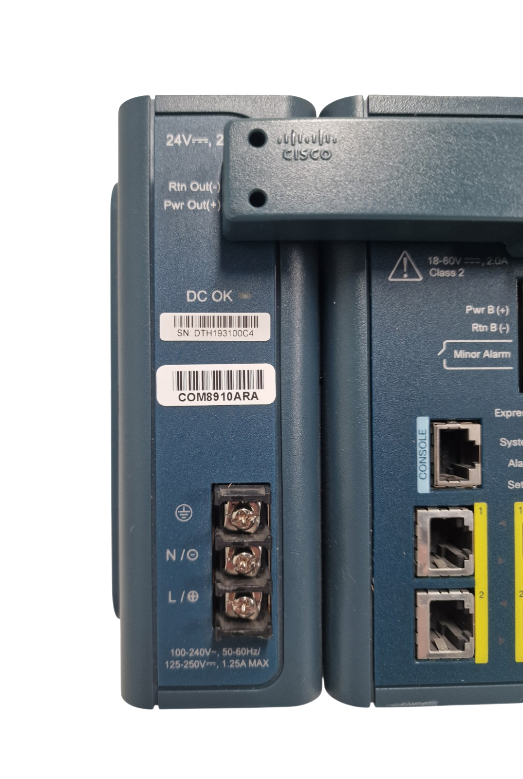 Cisco Industrial Ethernet IE-3000-8TC 8x FE 2x 1GE RJ45 2x SFP L2 + 8FE PWR