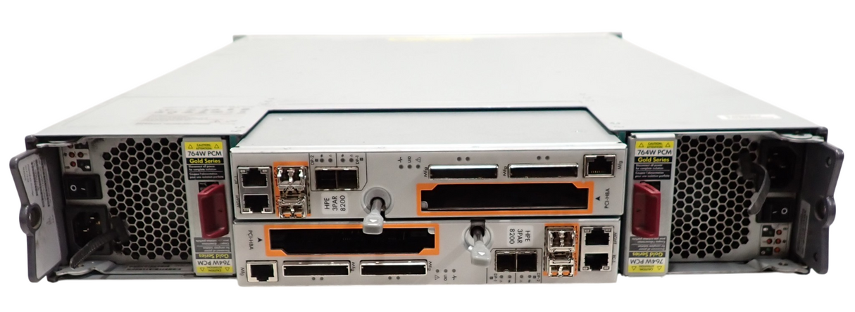 HPE 3PAR 8200 24SFF 2-Node 2U SAN Storage Base K2Q36B + 2x 600GB HDD + Software