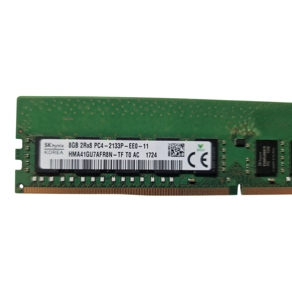 Fujitsu 8GB 2Rx8 DDR4 PC4-2133P ECC UDIMM Server Memory RAM S26361-F3909-L515