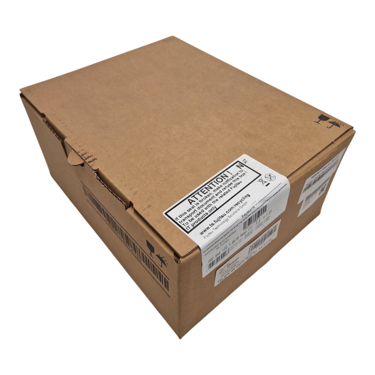 New Fujitsu 3.84TB 12G SAS SSD 2.5" Hot Plug Read Intensive S26361-F5615-L384