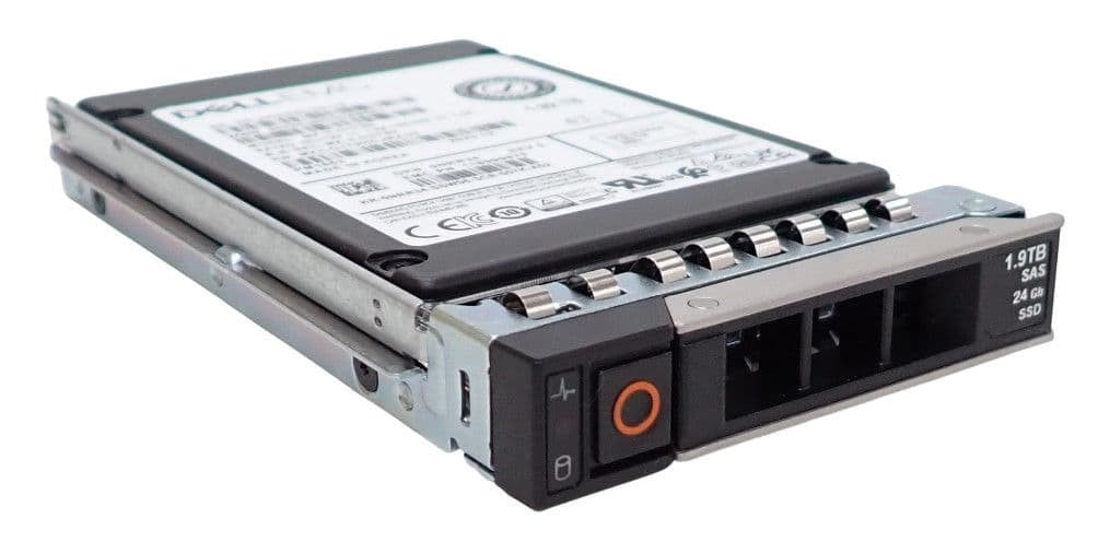 Dell 1.92TB SAS 24G SFF 2.5" RI SSD MZ-ILG1T90 NRR34 +14/15/16/17th Gen Caddy