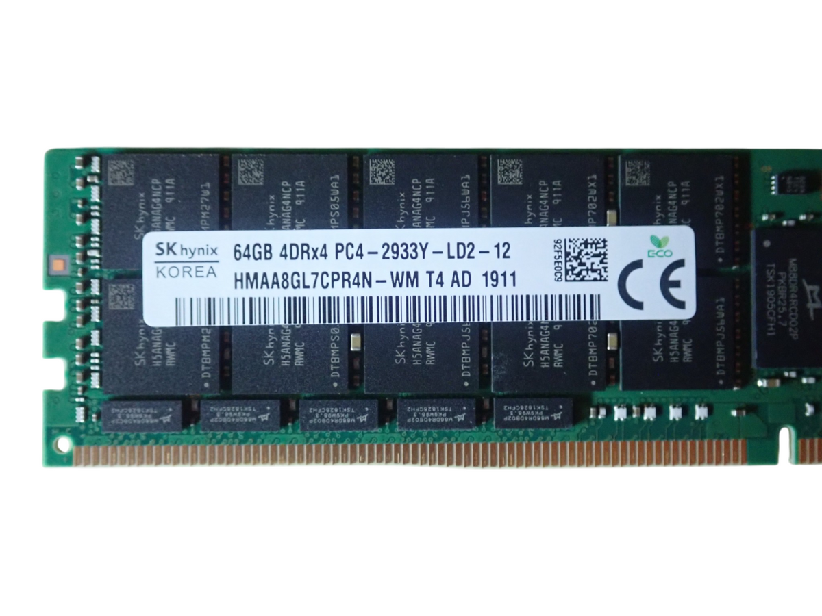 HPE 64GB 4DRx4 PC4-2933Y DDR4-23400 ECC LRDIMM Server Memory P06190-001 R0X06A