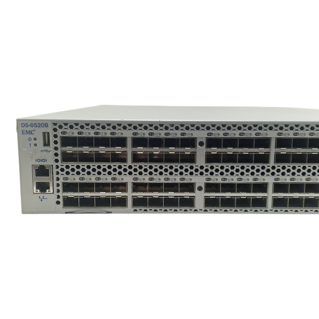 Brocade EMC DS-6520B 96x 16Gb FC Port Switch B2F 96x Active Ports W/ Licences+SF