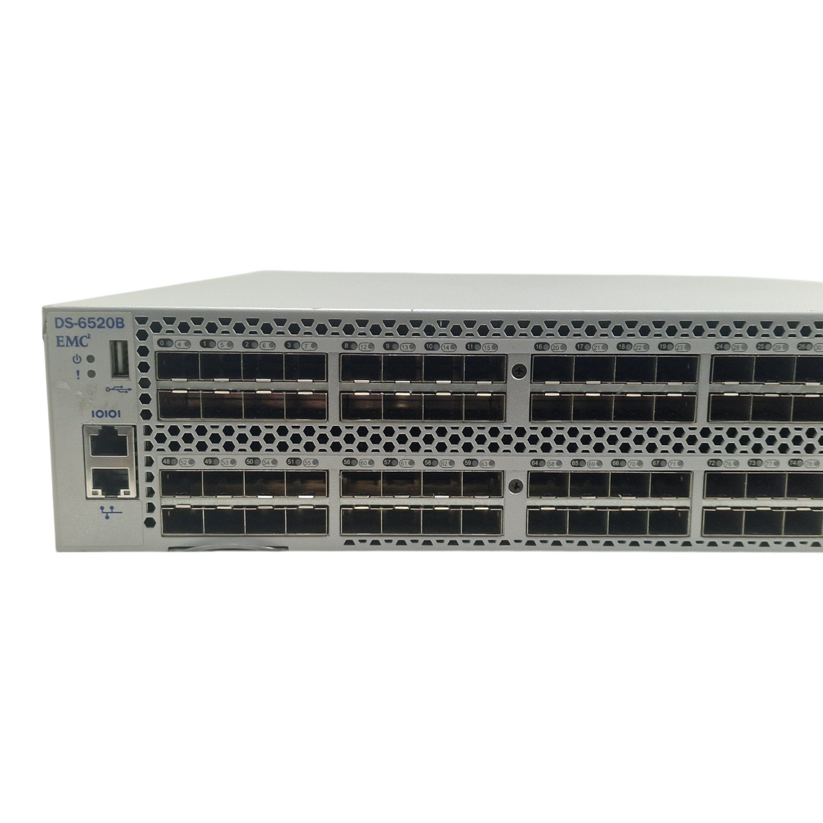 Brocade EMC DS-6520B 96x 16Gb FC Port Switch B2F 96x Active Ports W/ Licences+SF