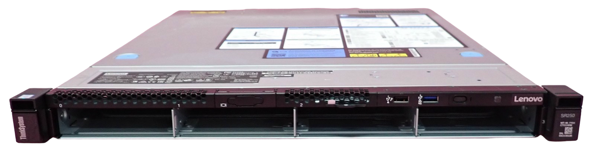 Lenovo ThinkSystem SR250 1x Xeon E/Core i3 CPU 4-DIMM 4x 3.5" Bay 1U CTO Server