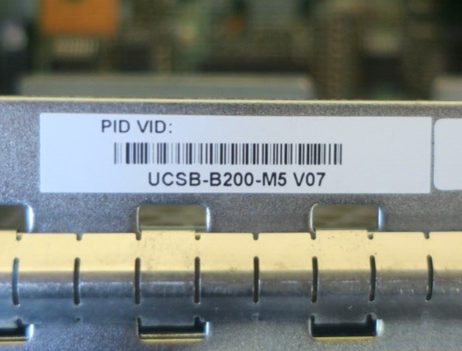 Cisco UCS B200 M5 CTO 2x Scalable CPU 24-DIMM Blade Server - UCSB-B200-M5