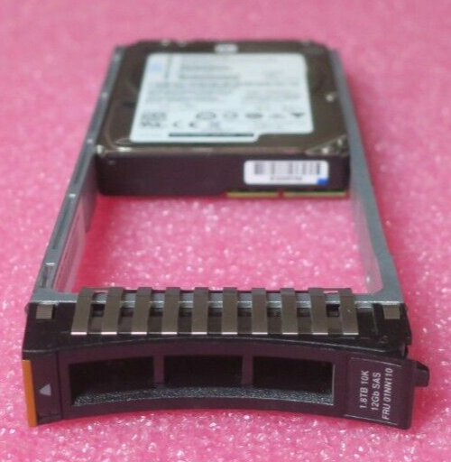 IBM 01NN110 01NN124 AHF4 1.8TB 10K 12Gb SAS 2.5 HDD STORWIZE 2076 V7000 00FJ083