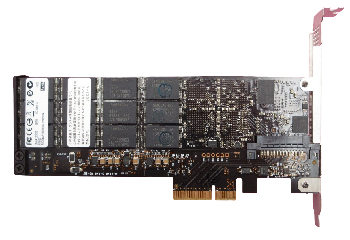 Dell Fusion-iO ioDrive 320GB PCI-E x4 NVMe MLC/S SSD FH 9WHPF 09WHPF