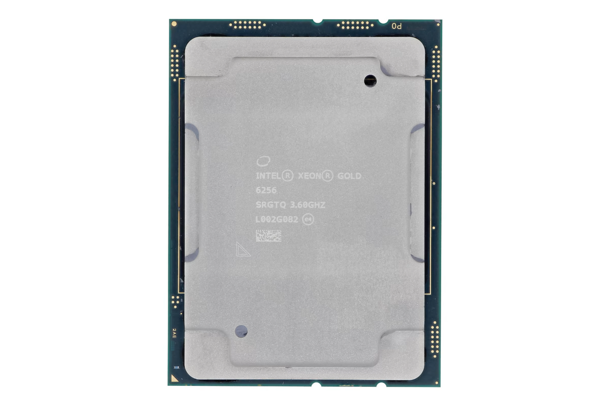 Intel Xeon Gold 6256 12-Core 3.6GHz LGA3647 33MB Server CPU Processor SRGTQ