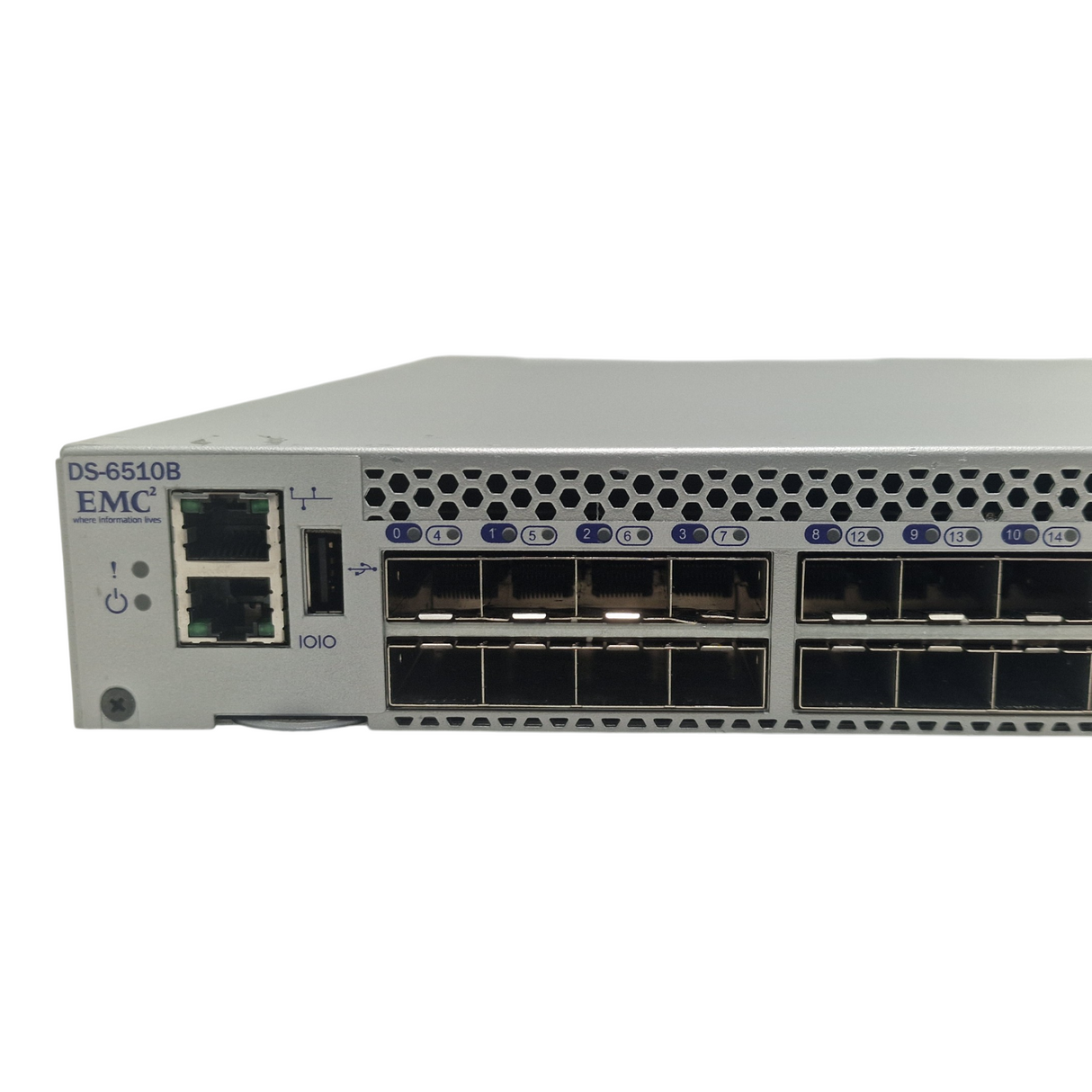 Brocade EMC 6510 48x 16Gb SFP+ 48-Active Switch B2F EM-6510-48-8G-R + 48 x SFP's