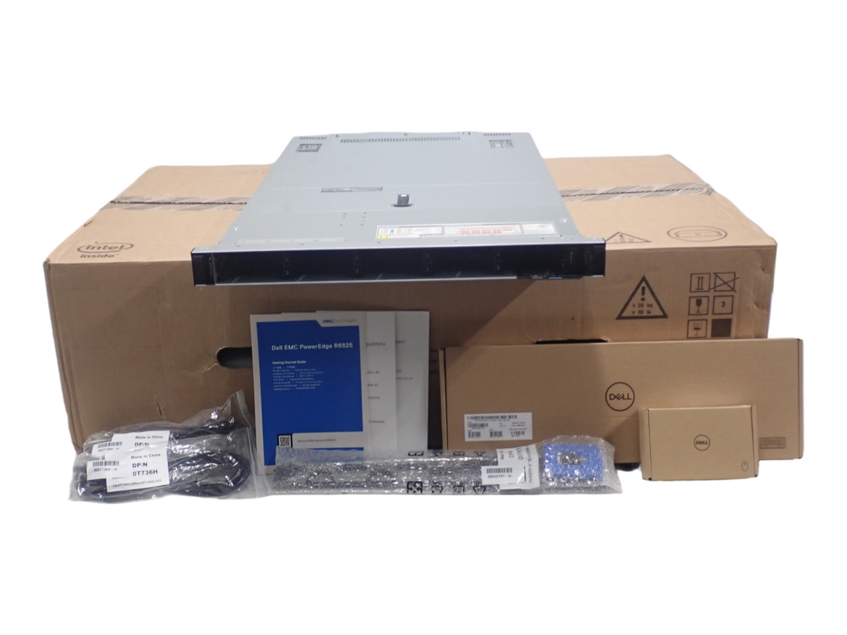NEW Dell PowerEdge R6525 2x 2nd/3rd Gen AMD EPYC 32-DIMM DDR4 10-Bay CTO Server